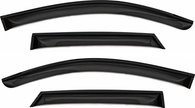 Дефлекторы REIN для окон (накладной скотч 3М) (4 шт.) Audi Q3 8U внедорожник 2011-2014. Артикул REINWV221