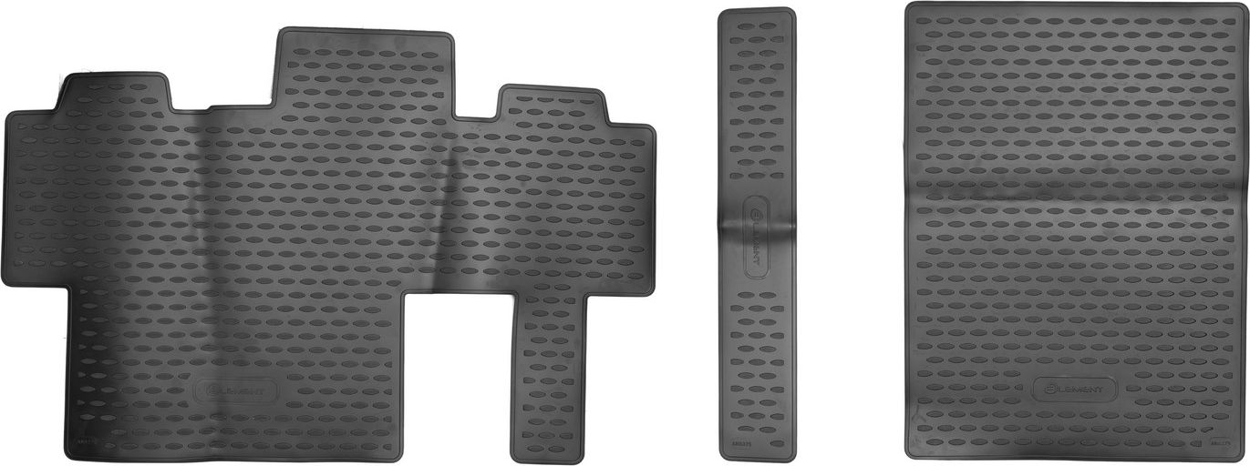 Коврики Element для салона Peugeot Traveller (2-3ряд) 2017-2026. Артикул ELEMENTAN0275210