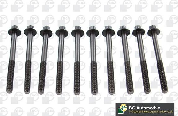 Комплект болтов ГБЦ BGA для Nissan Juke I 2010-2019. Артикул BK6332