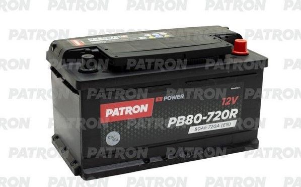 Аккумулятор Patron для Opel Vectra C 2003-2008. Артикул PB80-720R