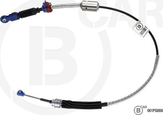 Трос переключения передач КПП B CAR для Citroen C5 I 2004-2008. Артикул 001PG008