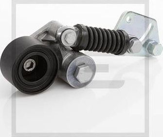 Натяжной ролик (натяжитель) приводного клинового зубчатого ремня (в сборе) PE Automotive (сталь). Артикул 030.383-00A