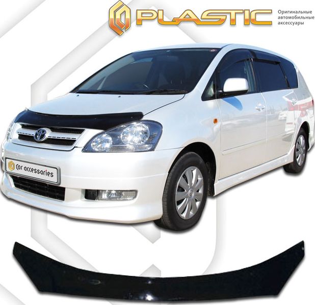 Дефлектор СА Пластик для капота (Classic черный) Toyota Picnic 2001-2003. Артикул 2010010106805