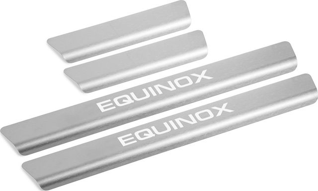 Накладки Rival на пороги для Chevrolet Equinox III поколение 2017-2026. Артикул NP.1007.3