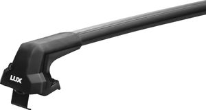 Багажник на крышу LUX City креп. за дверные проемы для DongFeng DF6 пикап 4д 2022-2025 (Крыловидные дуги ЧЕРНЫЕ). Артикул 602024-604271