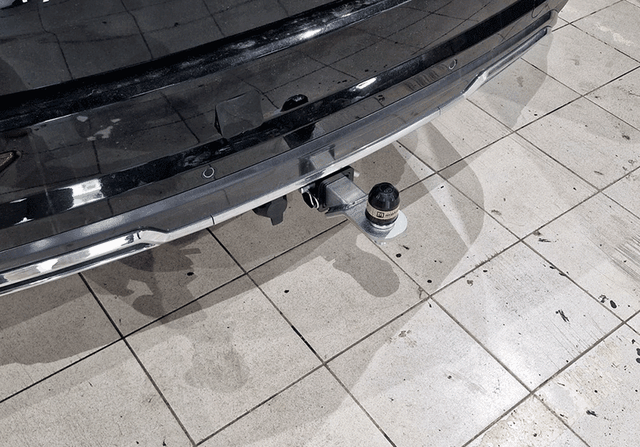 Фаркоп Мотодор (оцинк. Шар) под американский квадрат для KGM Rexton 2023-2026. Артикул 92806-E