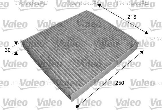 Салонный фильтр Valeo Protect для SEAT Ibiza III 2002-2009. Артикул 698739