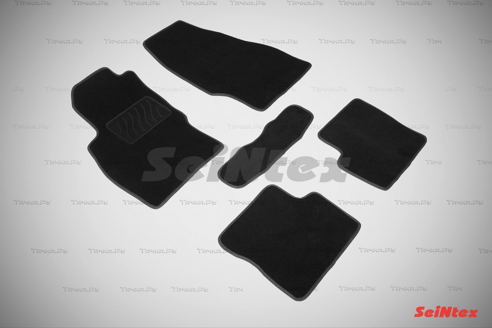 Коврики текстильные Seintex на нескользящей основе для салона Opel Corsa D 2006-2014. Артикул 83170