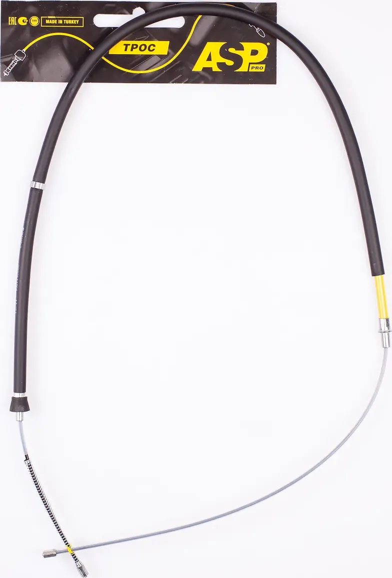 Трос привода ручного тормоза L-1620мм SKODA OCTAVIA (ASP). Артикул KB4002