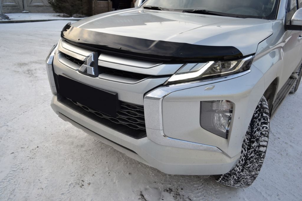 Дефлектор SIM для капота Mitsubishi L200 V 2019-2026. Артикул SMIL2001912