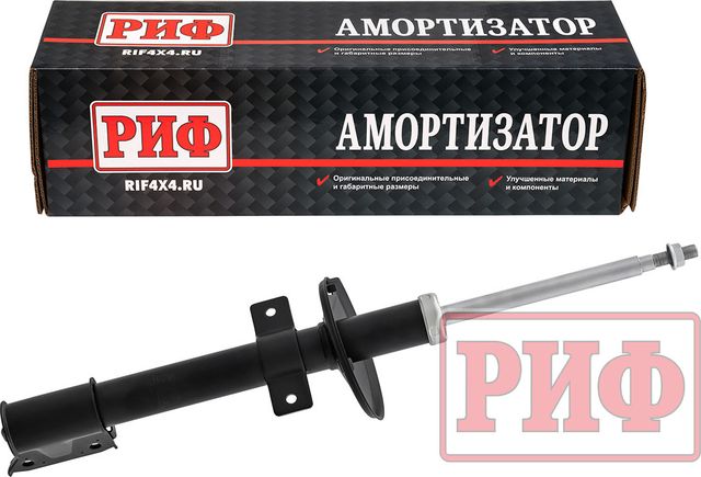 Амортизатор РИФ штатный передний для Renault Duster 2010-2022, лифт 0-40 мм. Артикул SAG338SL