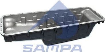 Масляный поддон картера двигателя Sampa для Scania 4 1995-2008. Артикул 043.132