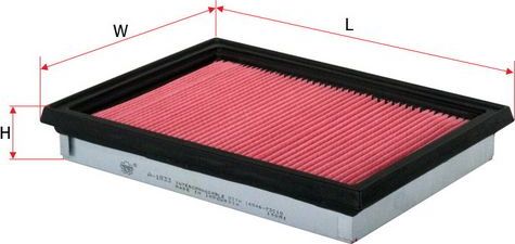 Воздушный фильтр Sakura. Артикул A-1833