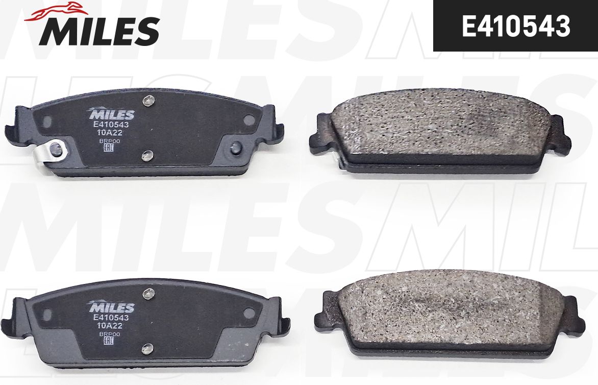 Тормозные колодки Miles (Low-Metallic). Артикул E410543