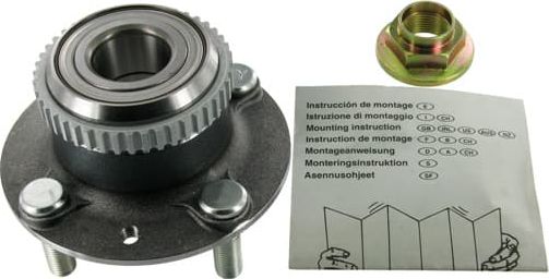 Ступичный подшипник (комплект) SKF задний для Kia Shuma II 2001-2004. Артикул VKBA 3280