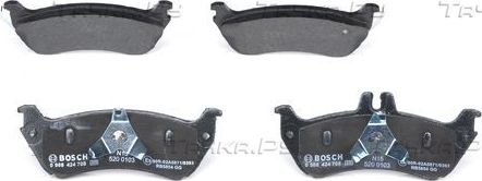 Тормозные колодки Bosch. Артикул 0 986 424 708