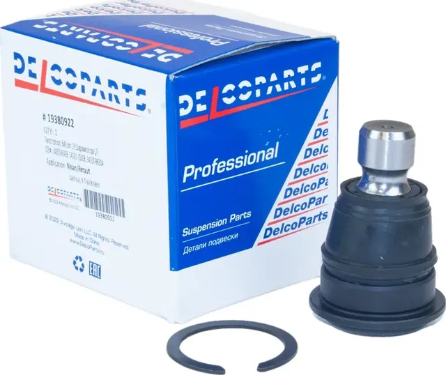 Шаровая опора передняя нижняя NISSAN QASHQAI II (2014 - )  NISSAN QASHQAI / QASHQAI +2 I (2007 - 201 (Delcoparts). Артикул 19380922