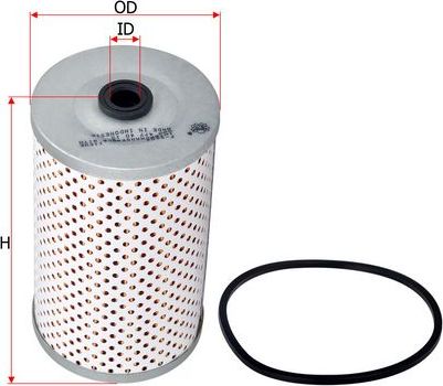 Топливный фильтр Sakura. Артикул F-2604