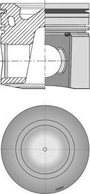 Поршень Kolbenschmidt для DAF CF 2014-2026. Артикул 41541620