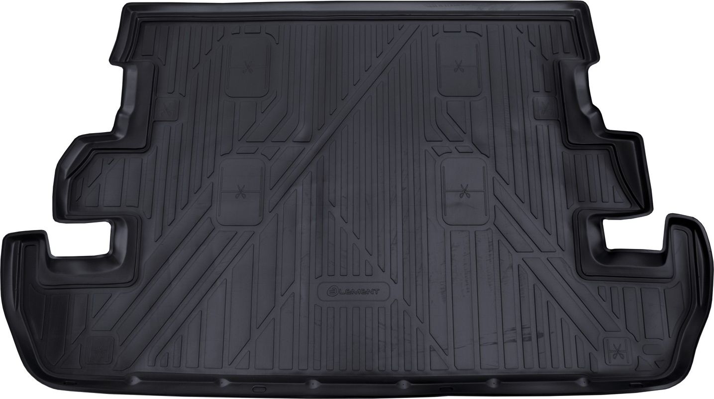 Коврик Element для багажника Toyota Land Cruiser 200 7-мест. 2007-2021 СЕРЫЙ. Артикул NLC.48.17.B13g