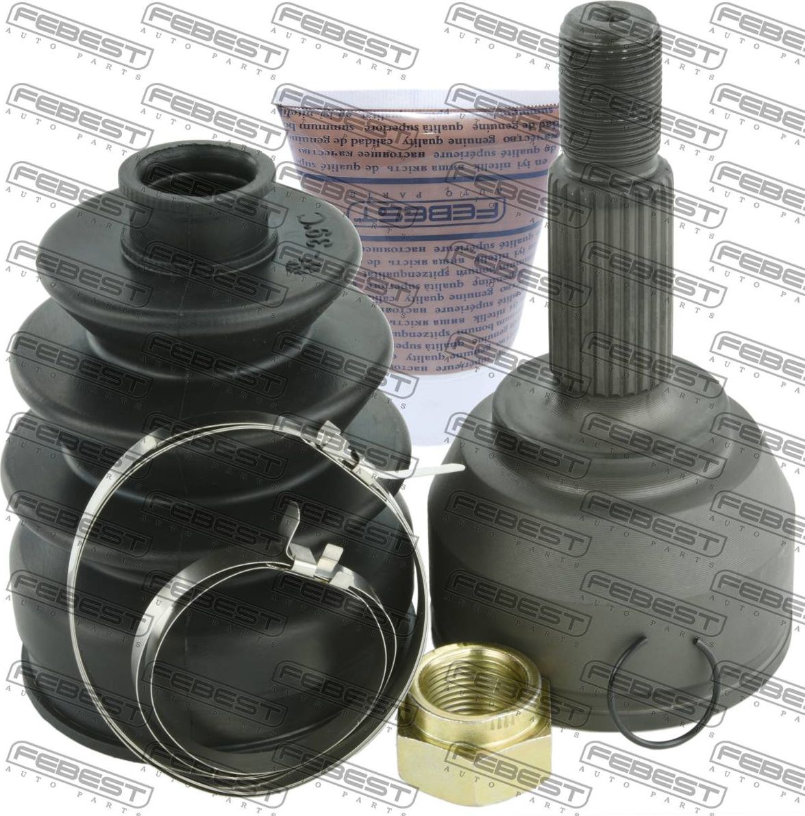 Шрус наружный (граната) Febest передний для Ford Fiesta V 2001-2008. Артикул 2110-FOC