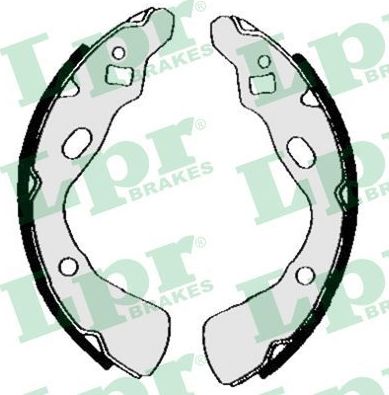 Тормозные колодки LPR. Артикул 05680