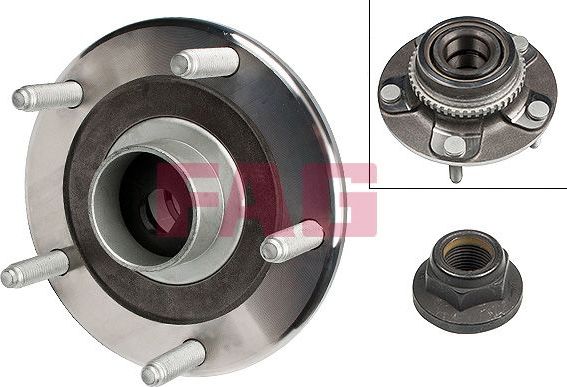 Ступичный подшипник (комплект) Fag задний для Ford Transit VI 2003-2006. Артикул 713 6787 20