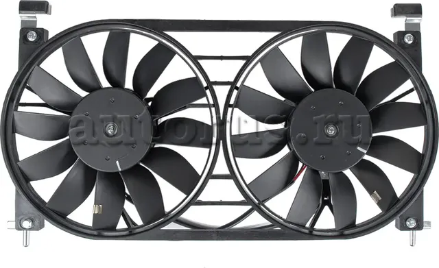 Вентилятор охлаждения в сборе (двойной) LADA 4*4 Niva 1.7i 22-/1.8 94- GANZ GIC06488 Ganz. Артикул GIC06488