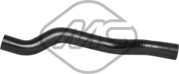 Патрубок радиатора (системы охлаждения) Metalcaucho. Артикул 98907