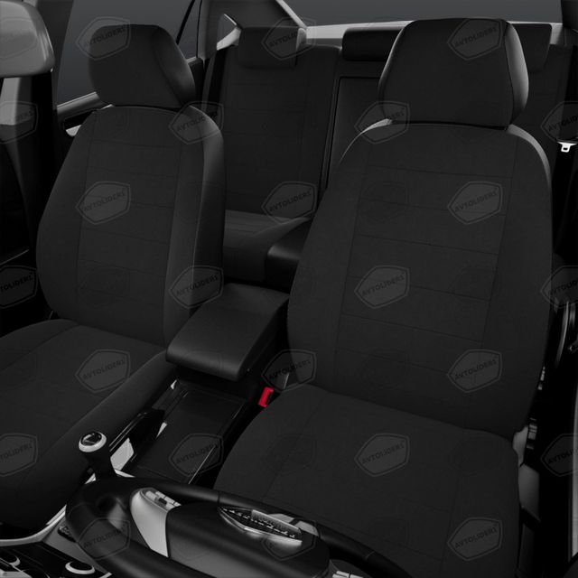 Универсальные чехлы Автолидер на сидения, цвет Черный. Артикул UJK31-0101