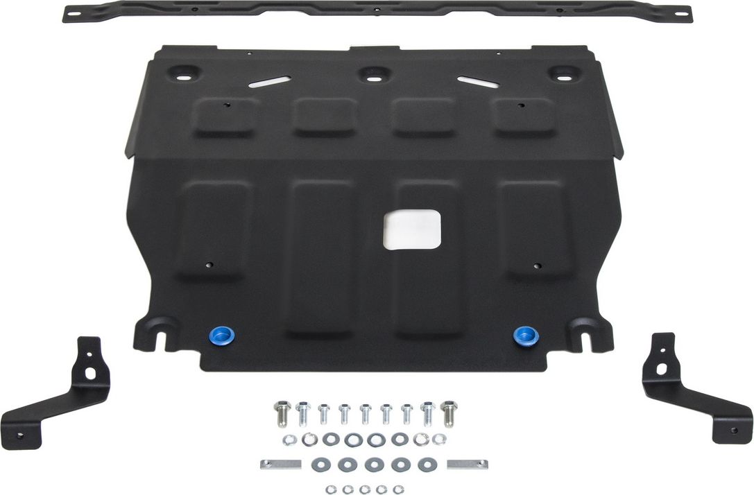 Защита Rival для картера и КПП Hyundai Elantra VII рестайлинг 2021-2026. Артикул 111.2386.1