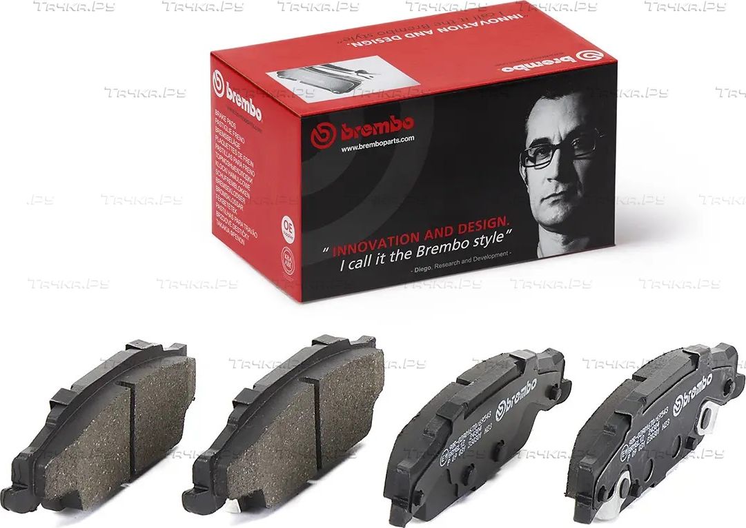 Тормозные колодки Brembo PRIME LINE задние для Cadillac CTS I 2002-2005. Артикул P 09 031