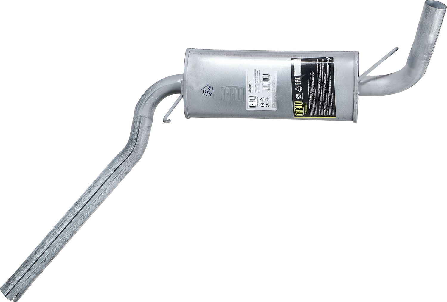 Глушитель Trialli (алюминий / сталь). Артикул EAM 0218