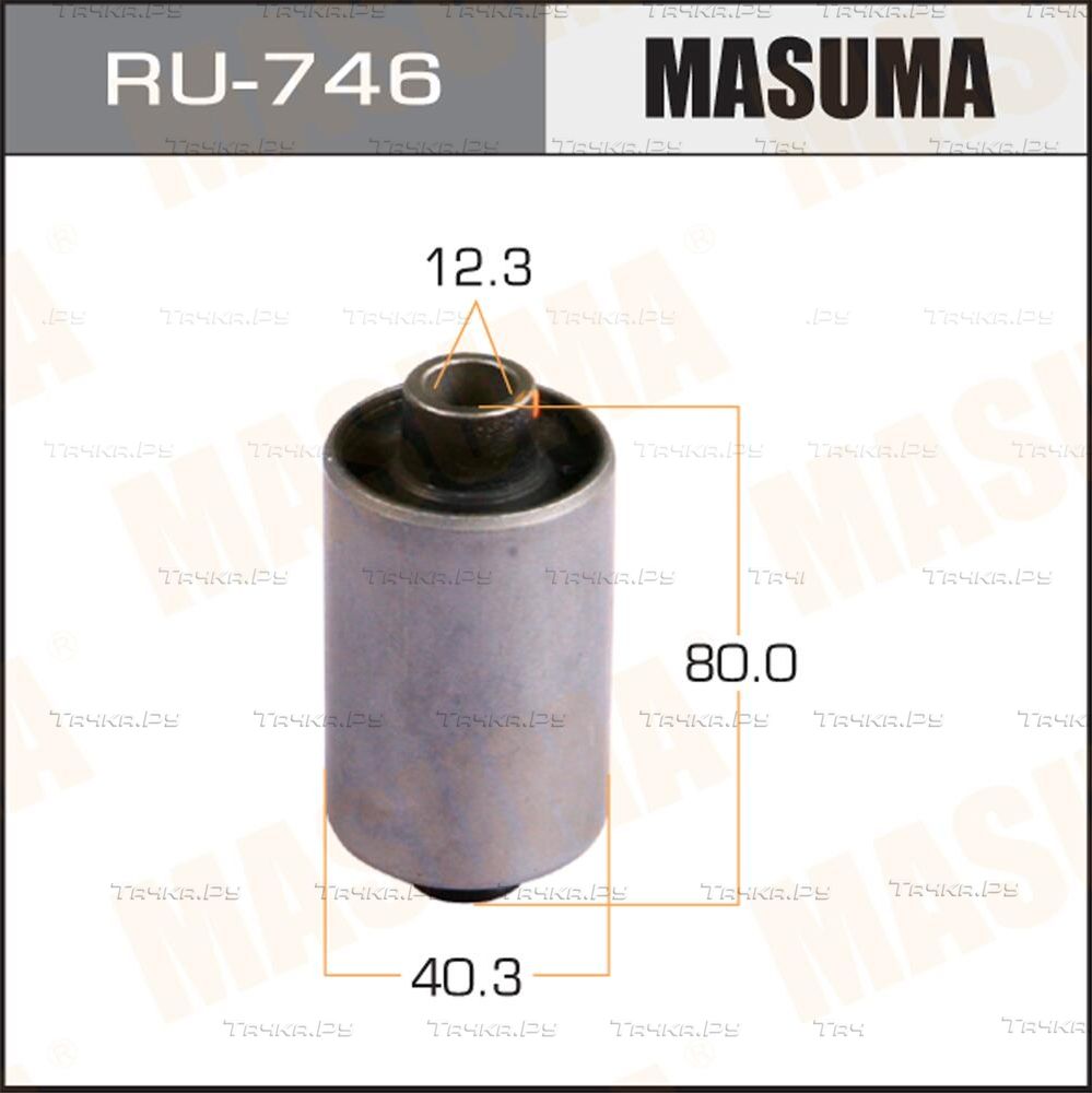 Сайлентблок заднего рычага подвески Masuma. Артикул RU-746