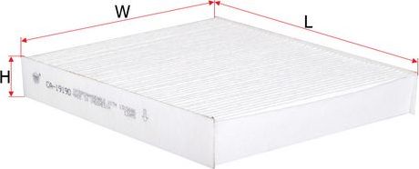 Салонный фильтр Sakura. Артикул CA-19190