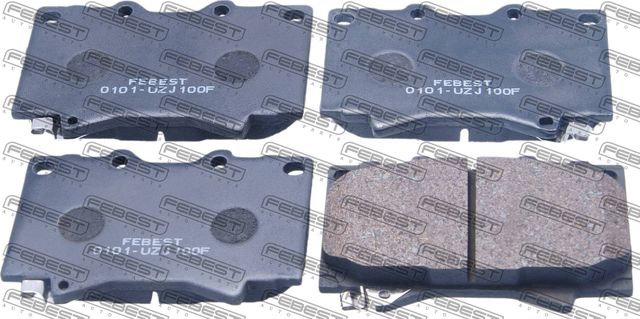 Тормозные колодки Febest. Артикул 0101-UZJ100F