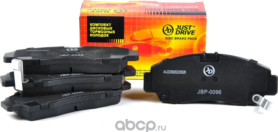Колодки тормозные, передние D5100MH (Just Drive) Just Drive. Артикул JBP0096