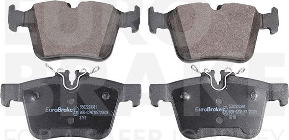 Тормозные колодки Eurobrake. Артикул 5502223381