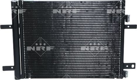 Радиатор кондиционера (конденсатор) NRF. Артикул 350402