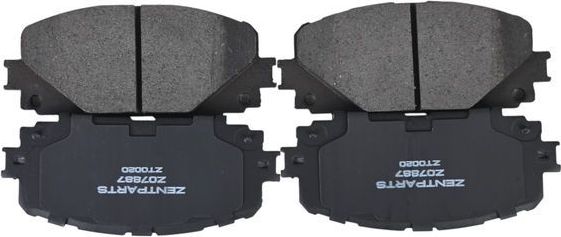 Тормозные колодки Zentparts. Артикул Z07887