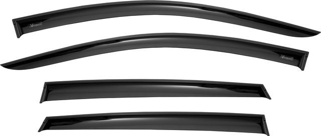 Дефлекторы Vinguru (накладные, скоч) (4 шт) для окон Honda CR-V V 2017-2026. Артикул AFV90744