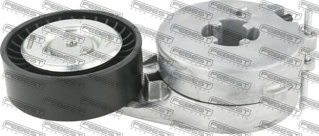 Натяжной ролик (натяжитель) приводного клинового зубчатого ремня Febest. Артикул 2390-CFPA