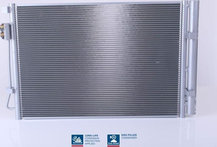 Радиатор кондиционера (конденсатор) Nissens (алюминий). Артикул 940730