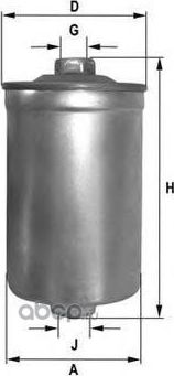 Фильтр топливный Acdelco. Артикул FS9136E