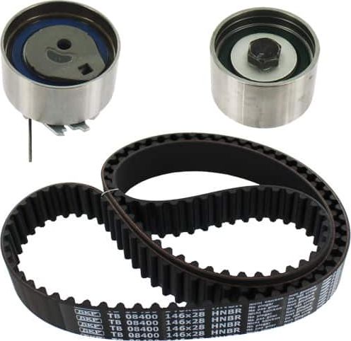 Ремень ГРМ с роликами (комплект) SKF для Jeep Cherokee III (KJ) 2003-2008. Артикул VKMA 08400