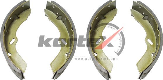 Колодки тормозные HYUNDAI HD78,County барабанные (110мм) (4шт.) KORTEX. Артикул KS004STD