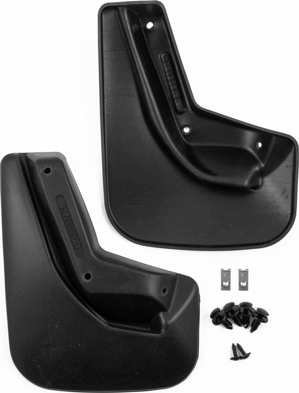 Брызговики Frosch (в пакете) задняя пара для Ford Fiesta VI хэтчбек 2015-2017. Артикул NLF.16.70.E11