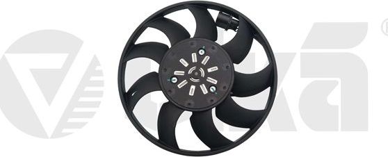 Вентилятор радиатора двигателя Vika правый для Audi A4 IV (B8) 2011-2015. Артикул 99591807601