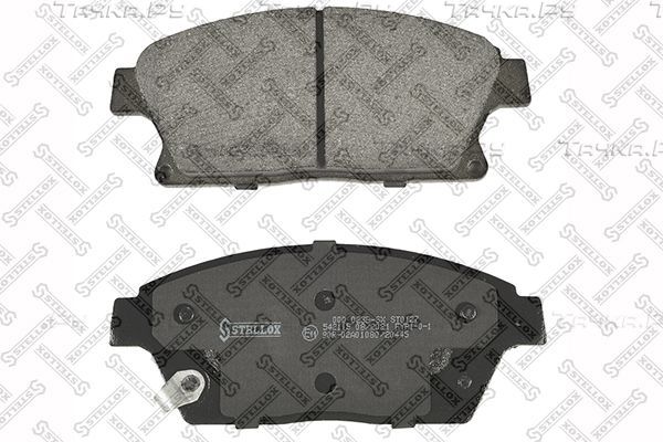 Тормозные колодки Stellox передние для Audi 100 IV (C4) 1990-1994. Артикул 000 023B-SX