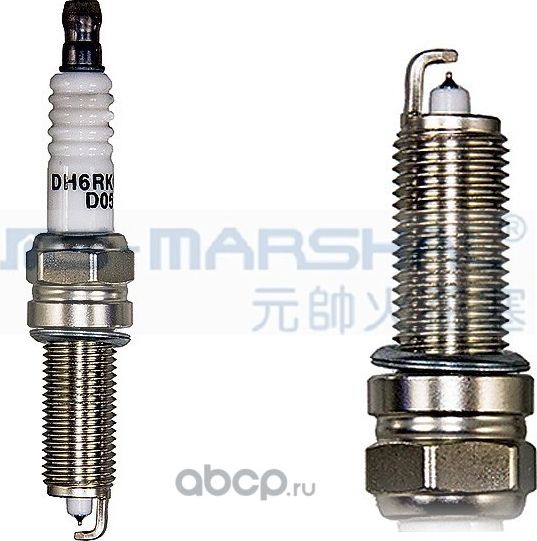Свеча зажигания Hyundai Solaris, I20, I30, Elantra (MS-Marshal). Артикул DH6RKI10